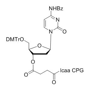 deoxy Cytidine (n-bz) 3'-lcaa CPG 500?